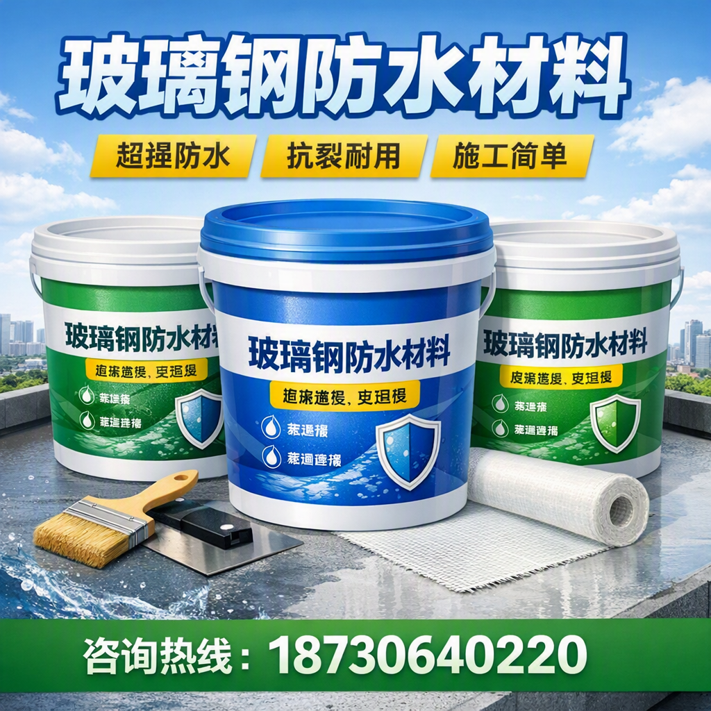 了解玻璃钢防水材料的市场趋势,乌海 企业不可不知